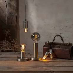 E27 Normal 3-Steg Dimbar Minne SoftGlow 3.9W 2200K 260lm Rökfärgad