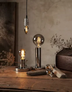 E27 Normal 3-Steg Dimbar Minne SoftGlow 3.9W 2200K 260lm Rökfärgad