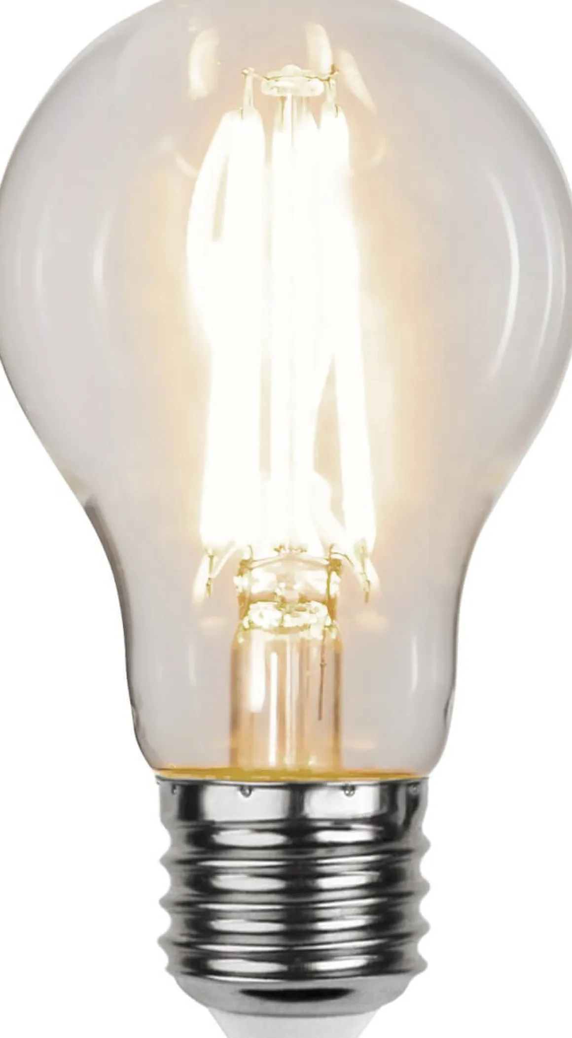 E27 Normal 3-Steg Dimbar Minne Klar 6.5W 3000K 800lm LED-Lampa