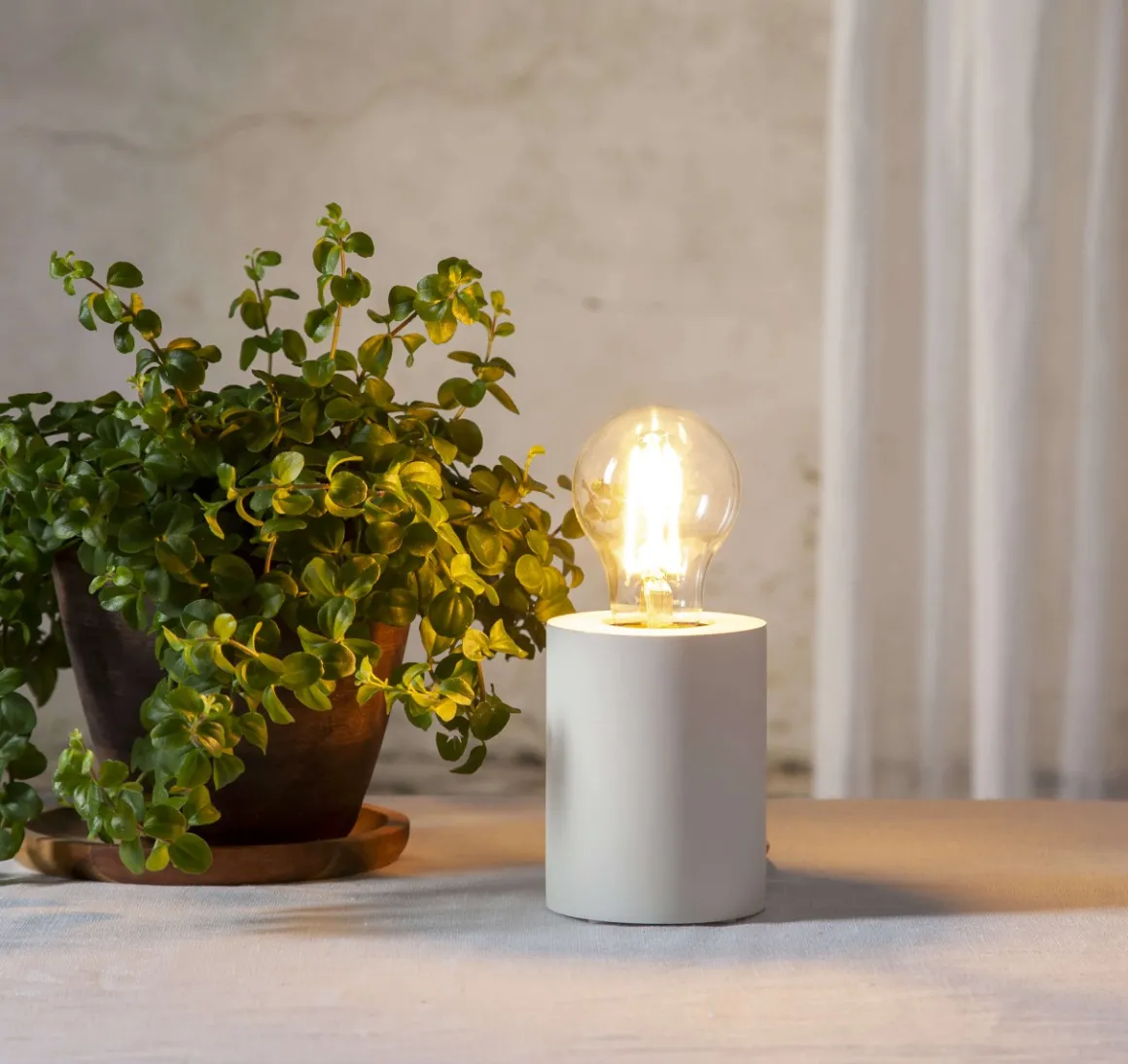 E27 Normal 3-Steg Dimbar Minne SoftGlow 6.5W 2100K 700lm LED-Lampa