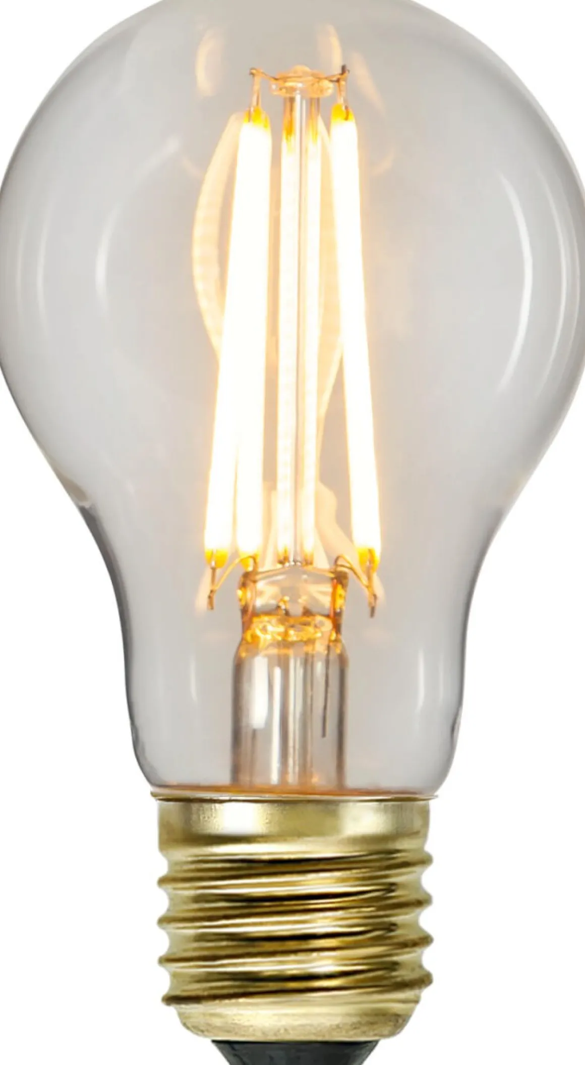 E27 Normal 3-Steg Dimbar Minne SoftGlow 6.5W 2100K 700lm LED-Lampa