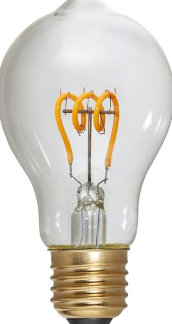 E27 Normal 3-steg Dimbar 4W 2100K 270lm Klar LED-Lampa