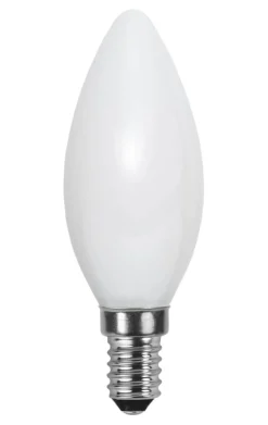 E14 Opal RA90 Kronljus 2W 2700K 150lm LED-Lampa
