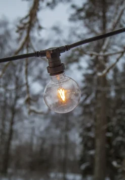 E27 PC Cover Glob95 1W 2200k 90lm LED-Lampa