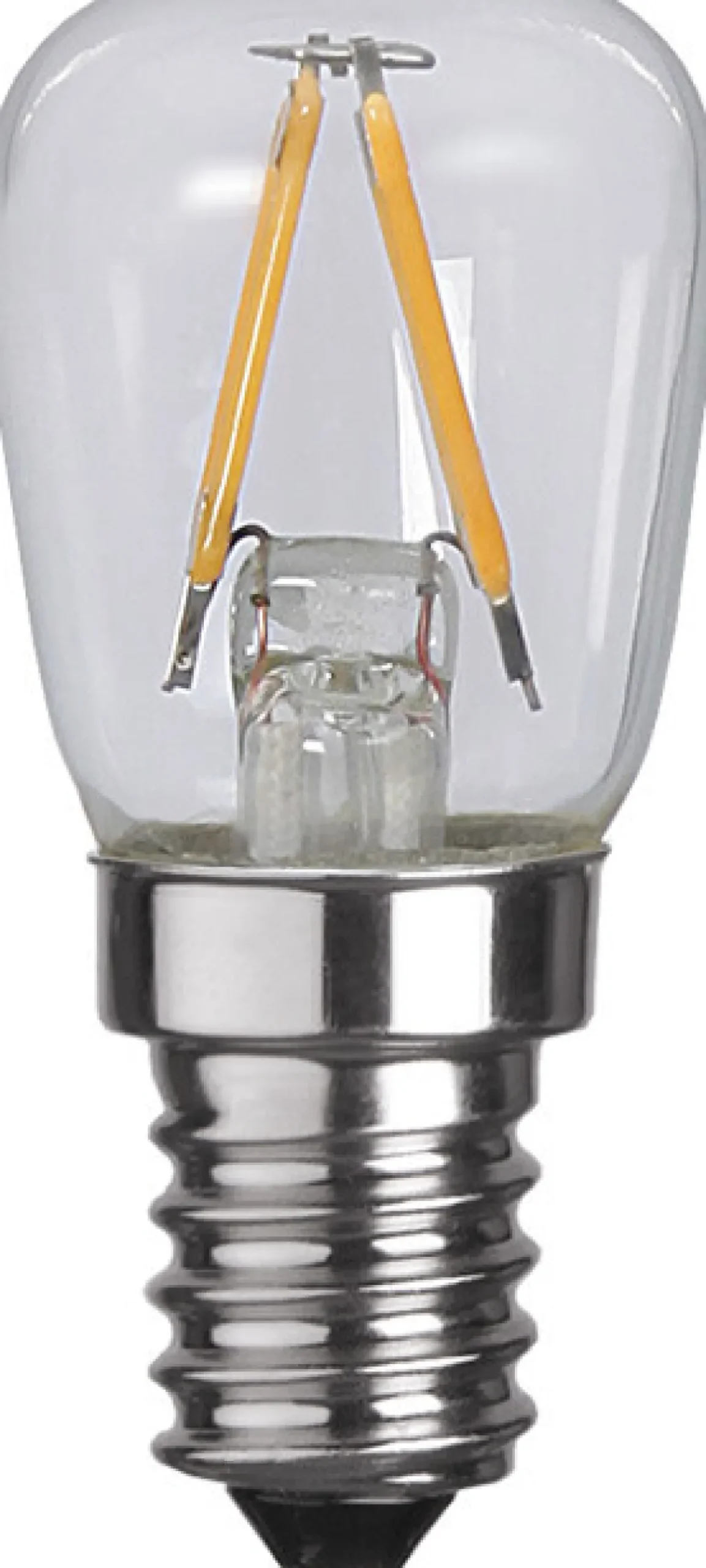 E14 Päron 2-Pack 1.3W 2700K 110lm Klar LED-Lampa