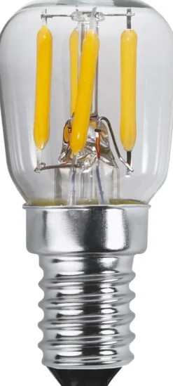 E14 Päron 3-steg Dimbar Minne 2.5W 3000K 250lm Klar LED-Lampa