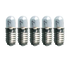 E5 Reservlampa Micro 5-Pack 12V 0.6W Klar