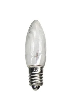E10 Reservlampa 3-pack 14V Transparent