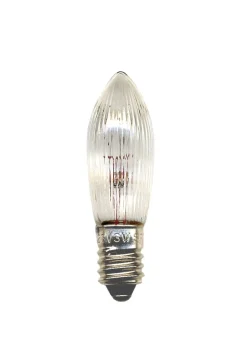 E10 Reservlampa 3-pack 34V Transparent