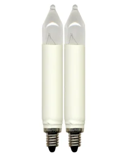 E10 Reservlampa Skaftlampa 2-Pack 8V Klar