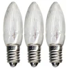 E10 Reservlampa Topplampa 3-Pack 10V Klar