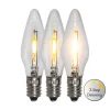 E10 Reservlampa Topplampa 5-pack Dimbar-3-steg LED Frostad