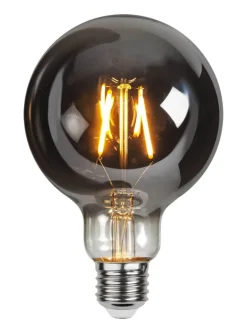 E27 Rökfärgad Glob95 1.8W 2100k 80lm LED-Lampa