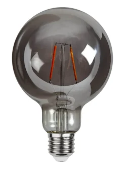 E27 Rökfärgad Glob95 1.8W 2100k 80lm LED-Lampa