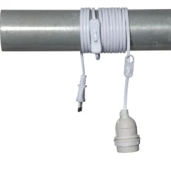 E27 Sladdställ Basic 3,5m Vit