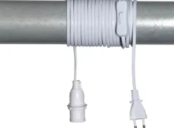 E14 Sladdställ Basic 5m Vit