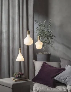 E27 Sladdställ Classical Textil 3,5m Oxid