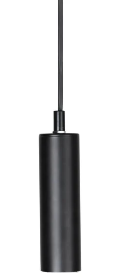 E27 Sladdställ Glans 3,5m Svart