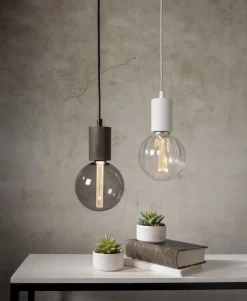 E27 SLIM Sladdställ 3,5m Vit