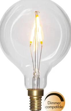 E14 SoftGlow Glob80 1.5W 2100k 100lm LED-Lampa