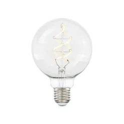 E27 3-Stegs Dimbar Glob95 4W 2200K 300lm Klar LED-Lampa