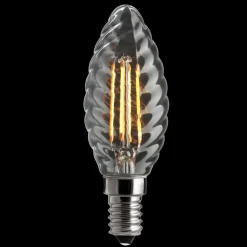 E14 3-stegs Dimbar med Minne Kron Varmvit Klar 5/2,5/0,4W