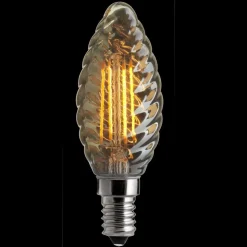 E14 3-stegs Dimbar med Minne Kronljus 5/2,5/0,4W Vriden