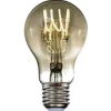 E27 3-Stegs Dimbar Normal 4W 1800K 150lm Smoke LED-Lampa