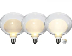 E27 3-stegs Dimbar Space Glob 16,2cm 3.5W 2700K 350lm LED-Lampa