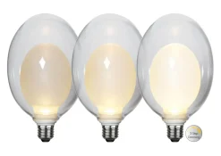 E27 3-stegs Dimbar Space Glob 19,7cm 3.5W 2700K 350lm LED-Lampa