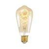 E27 3-Stegs Dimbar Tubural 4W 2000K 250lm Amber LED-Lampa