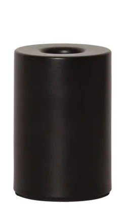 E14 TINY Lampfot 10cm Svart