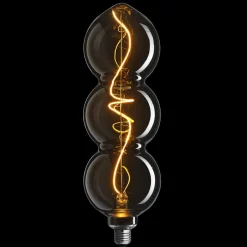 E27 TRIPLE NERO 0 3-steg Dimbar 4/2,2/09W 1800K LED-Lampa