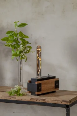 E27 Tubural Dimbar SoftGlow Rökfärgad 2.2W 2100K 50lm LED-Lampa