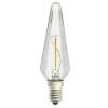 E14 UNI-LEDISON Kron Prisma Klar 1W 2700K 100lm LED-Lampa