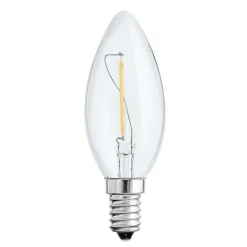 E14 UNI-LEDISON Kronljus Klar 1W