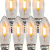 E10 Universal LED Reservlampa 7-pack 14-55V Transparent