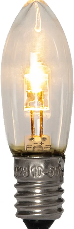 E10 Universal LED Reservlampa 7-pack 10-55V Transparent