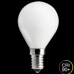 E14 UNI-WHITE Klot Opal 0,8W 2700K 45lm Dimbar