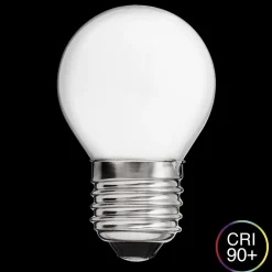 E27 UNI-WHITE Klot Opal 0,8W 2700K 45lm Dimbar