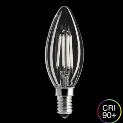 E14 UNI-WHITE Kronljus 2W 2700K 165lm Dimbar