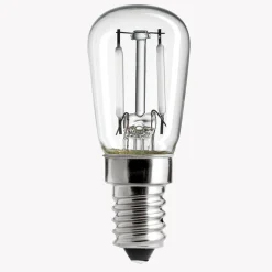 E14 UNI-WHITE Päron 1,5W 2700K 60lm Dimbar