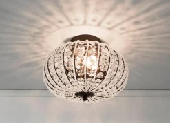 EDDA Plafond 29,5cm Svart/Klar