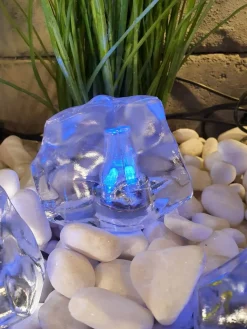 EDILIGHT Ljusstenar 3-Pack 12v Blå 11cm