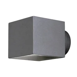 EKERUM Vägglampa Ute 13,5cm Grå IP44