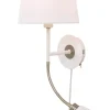 EKETORP Vägglampa 43cm Vit/Stål