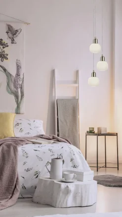 ELIN Fönsterlampa 15cm Stål/Vit