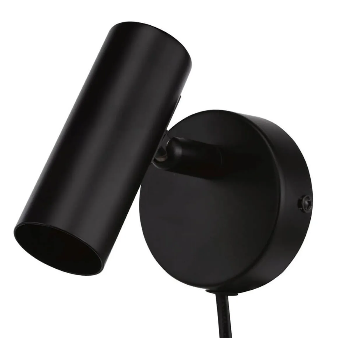 ELLIOT Väggspot MiniGU10 10cm Svart