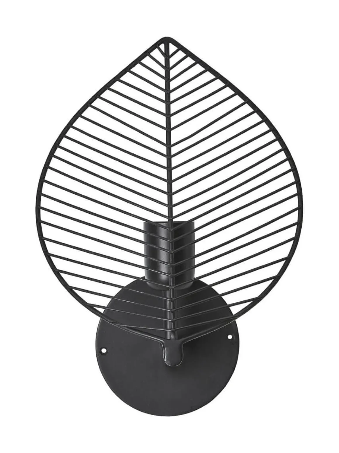 ELM Vägglampa 33cm Svart