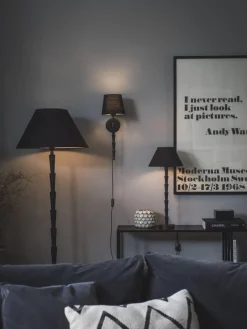 EMPIRE Lampskärm 50/22cm Franza Svart